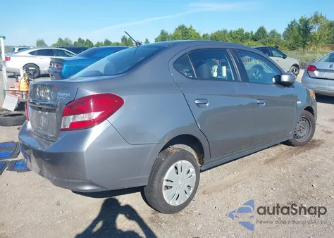 2019 Mitsubishi Mirage G4 Es z USA, uszkodzony, nr VIN ML32F3FJ3KHF00396